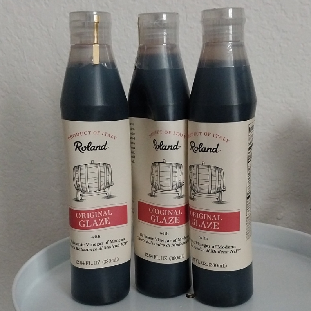 Roland Original Glaze Trio with Red and Cream Labels